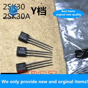 전계 효과 튜브 MOS 튜브, 2SK30 Y 기어, 2SK30A-Y, K30 트랜지스터, K30A, 100%, 신제품, 10 개