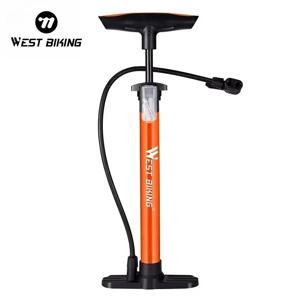 서쪽 자전거 160PSI 고압 펌프 Schrader Presta MTB 자전거 바닥 펌프 사이클링 공기 펌프 타이어 공 오토바이 자동차 팽창기