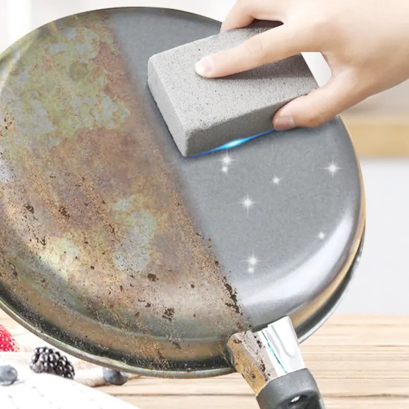 야외 바베큐 청소 벽돌 바베큐 그릴 경석 청소 벽돌 베이킹 트레이 도구, 고온 내성 경석 브러시 G