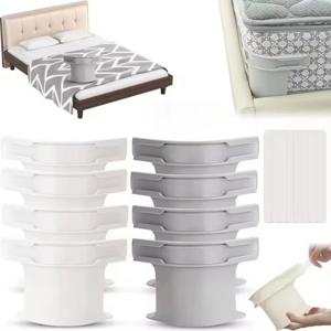 4PCS 헤비 듀티 침대 시트 코너 강화제 클립 고품질 재료 내구성 침대 시트 그리퍼 보이지 않는 침대 커버 고정 장치