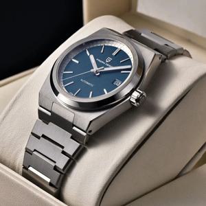 파가니 디자인 NH35 미요타8215 패션 남성용 자동 기계식 시계 럭셔리 사파이어 AR 코팅 스테인리스 방수 10B