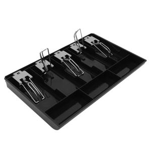 5칸 금속 계산대 금전함, 동전 정리함, 다용도 수납 서랍, 매장, 소매점, 슈퍼마켓 현금 보관함