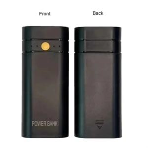 5V 2A 6000mAh 2X 18650 USB Type-C 배터리 충전기 케이스 DIY 전원 은행 상자 전화 전자 충전 배터리 포함되지 않음
