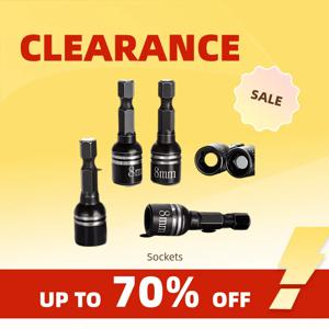 Clearance_10 PC 크롬 바나듐 강철 감속기 슬리브 렌치 어댑터 스패너 세트 변환기 래칫 렌치 소켓_연속 업데이트