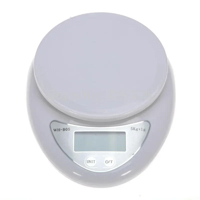 휴대용 디지털 체중계 LCD 주방 저울, 미니 전자 저울, 5kg 1g, 우편 음식 밸런스 측정 무게추 천칭