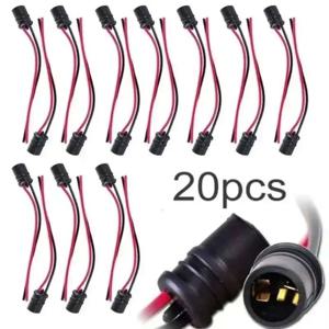 DC12V T10 W5W 147 소켓 마커 악기 조명 홀더 커넥터 와이어 전구 부드러운 고무 하네스 교체 자동차 부품