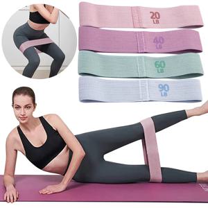 20-90LB 저항 밴드, 다리와 엉덩이, 힙, 엉덩이 근육, 허벅지, 엉덩이 운동용 탄성 밴드, 요가, 헬스 밴드