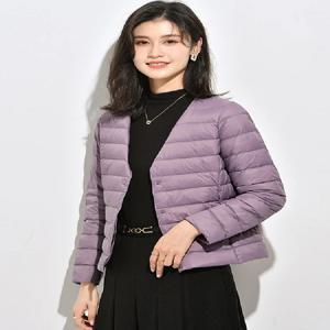 여성용 초경량 매트 원단 퍼퍼 재킷, 오피스 레이디 단색, 따뜻한 여성 바람막이 파카, 15 가지 색상, 최고 등급, 2023 신상