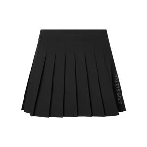 [헤지스 골프 여성] [[24SS]] HWSK4B301BK [추가인하]ESSENTIAL 블랙 잔플리츠 스커트