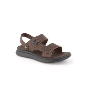 남성 샌들  굽 3CM Q19029_BROWN 브라운