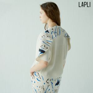 [최초가 149000원] 뒷판 배색 루즈핏 라운드 티셔츠_LPTSM023027