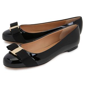 VARINA NERO 0574556 여자 플랫슈즈