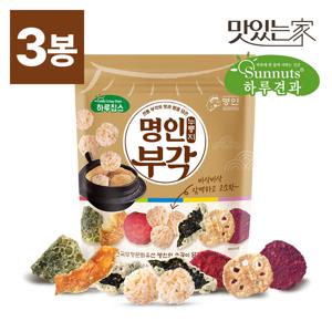 [하루견과] 명인부각 누룽지 180gx3봉