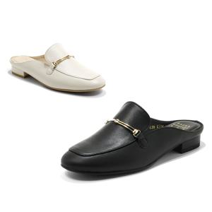 C20M006 여성블로퍼 블랙 크림 2CM
