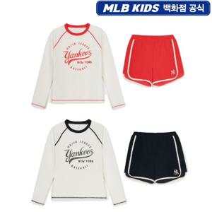 MLB키즈 바시티 래쉬가드 세트 7ASWV2353 JS