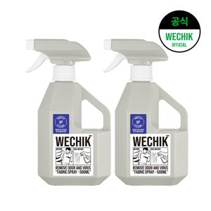 소독 섬유 탈취제 500ml 2개