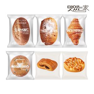 윤연중셰프(준명장) 정직하게 만든 건강한빵 6종 세트