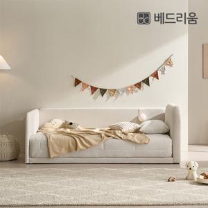 라온 패브릭 데이베드 침대 볼드헤드 Q - 도톰 매트리스
