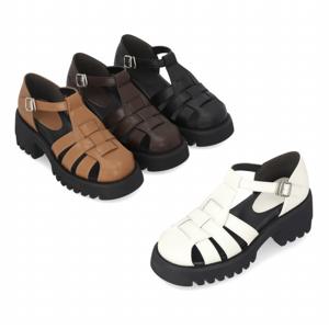 [정상가 169000원]  마쯔 여성 청키 피셔맨 샌들 6cm LCWO22M413