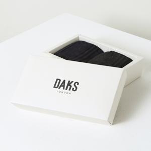 [선물포장]그레이 스트라이프배색 발가락 남성양말 2족 세트 DBSS5E810