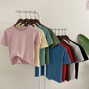 [브리치]  / 1 + 1 엘썸 베이직 무지 반팔 티셔츠(10color)