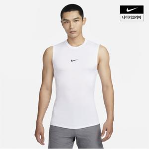 남성 프로 드라이 핏 타이트 민소매 피트니스 탑 FB7915-100