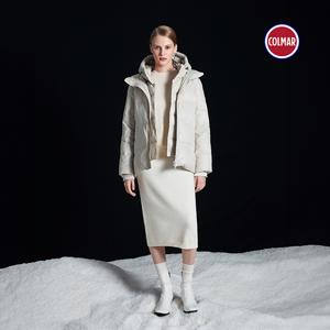 [최초가259,000원] 콜마르 24FW 레이어드 미드 구스 다운 여성