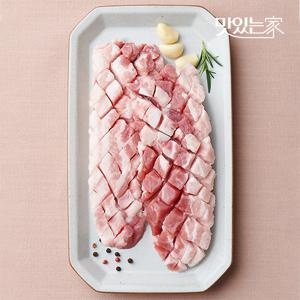 국내산 한돈 삼겹살 300g 구이 수육보쌈 찌개 칼집구이