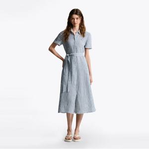 타미힐피거 서머 린넨 셔츠 원피스 (T22F1WOP301WL1B27)