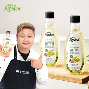 [유어키친] 슈가프리 저당 저칼로리 액상 알룰로스 설탕 대체제 530g, 2개