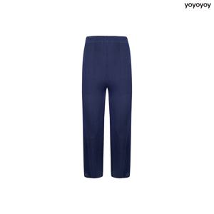 yoyoyoy [여성][최초가 89,000원] 베이직 9부 밴딩 플리츠 팬츠 네이비_AI04WNPSL07
