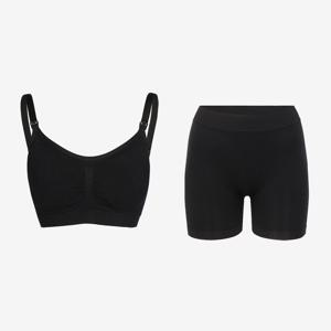 심리스 뱀부수유브라+뱀부속바지 2종세트