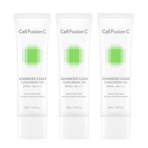 어드밴스드 클리어 썬스크린 50ml+50ml+50ml