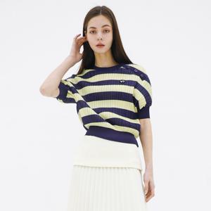 yoyoyoy [여성][최초가 133000원]보더 패턴 블라우스_네이비-AJ06WNPBL02NY1