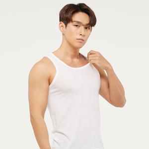 남성 에어로쿨 기능성 얇은 민소매 나시 런닝 JHMRXW51