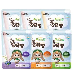 유기농 현미 롱떡뻥 3종 6봉 골고루