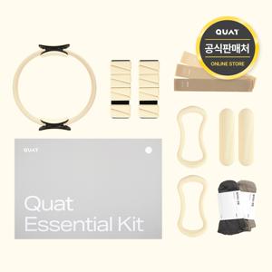 콰트 에센셜 키트 덤벨 웨이트 밴드 루프 밴드 요가링 써클링