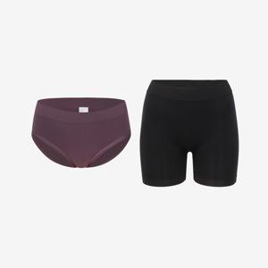 [SET] 심리스 베이직 삼각팬티 심리스속바지 2종