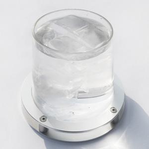 Lid. coaster & cup cover - 유리컵 추가