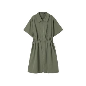 [정가 109,900원]스트링 지퍼 반팔원피스_AR2WO681