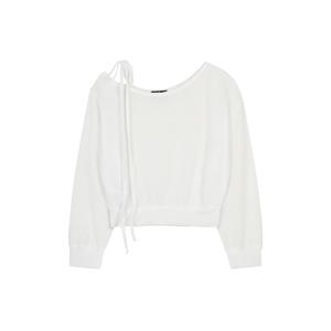 [정가 49,900원]언발 숄더 스트링 긴팔티셔츠_AR2CT549