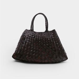 산타크로체 스몰 토트백 다크브라운 8893