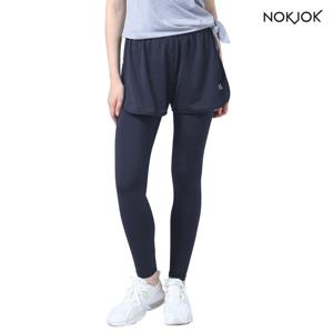 [하프클럽/녹족]녹족 요가복 필라테스복 버디 반바지 9부 레깅스 미드나잇