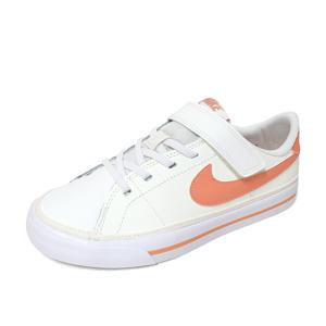 키즈 코트 레거시 벨크로 PS 아동 주니어 운동화 신발 아이보리 화이트 DA5381-130