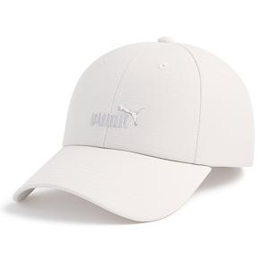 PUMA 에센셜 엘리베이티드 볼캡 야구 골프 모자 화이트 025983-02