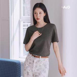 더엣지 25SS 뉴트럴에디션 슬럽 티블라우스 6종