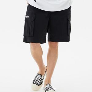 [라이프워크] 남성 베이직 로고 숏 카고 팬츠_LW242WS400