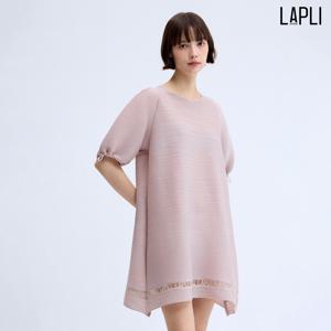 [최초가 159000원] 레터링 자수 벌룬 미니 원피스_LPOPM025015