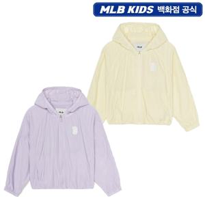 MLB키즈 걸스 스포티브 스트레치 홑겹 바람막이 7FWJB0553 JS
