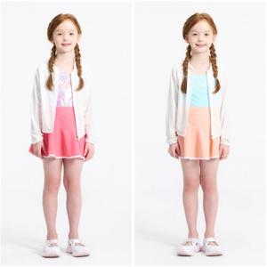 [FILA KIDS] Daisy 원피스 수영복 집엎 세트/FK2SWH2A04F
